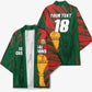Custom Senegal Champions Football Kimono Lions of Teranga Rise Again