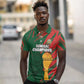Custom Senegal Champions Football Polo Shirt Lions of Teranga Rise Again