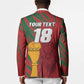 Custom Morocco Champions Football Blazer Atlas Lions Grunge Motif