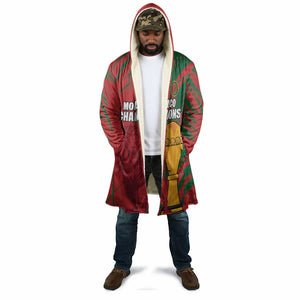 Custom Morocco Champions Football Cloak Atlas Lions Grunge Motif