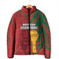 Custom Morocco Champions Football Padded Jacket Atlas Lions Grunge Motif