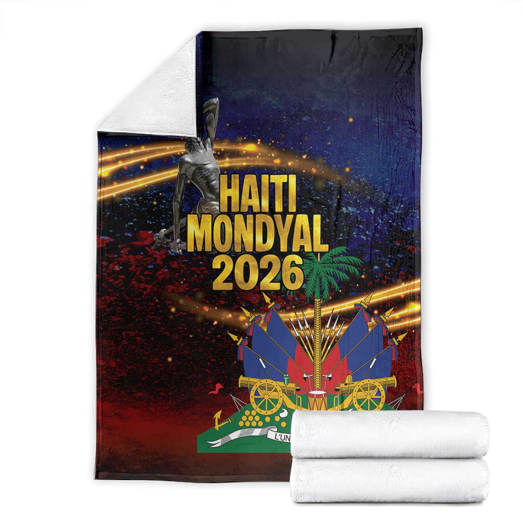 Haiti Mondyal 2026 Blanket Proud to Be Haitian