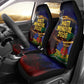 Haiti Mondyal 2026 Car Seat Cover Proud to Be Haitian