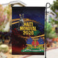 Haiti Mondyal 2026 Garden Flag Proud to Be Haitian
