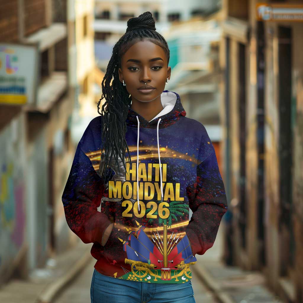 Haiti Mondyal 2026 Hoodie Proud to Be Haitian