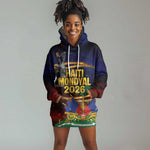 Haiti Mondyal 2026 Hoodie Dress Proud to Be Haitian