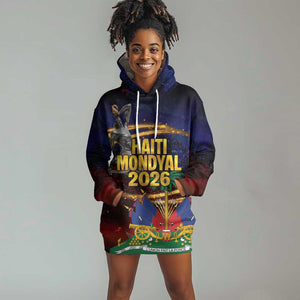 Haiti Mondyal 2026 Hoodie Dress Proud to Be Haitian