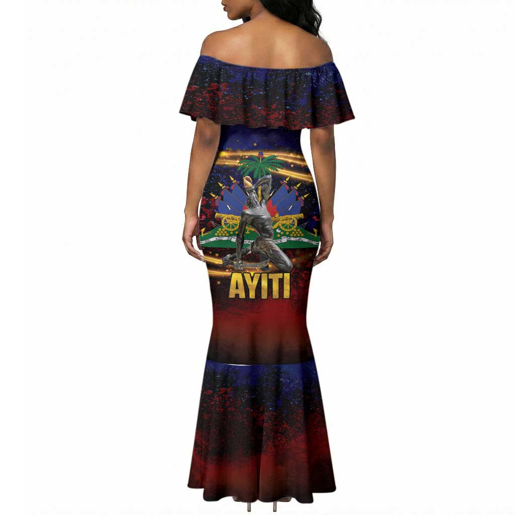 Haiti Mondyal 2026 Mermaid Dress Proud to Be Haitian