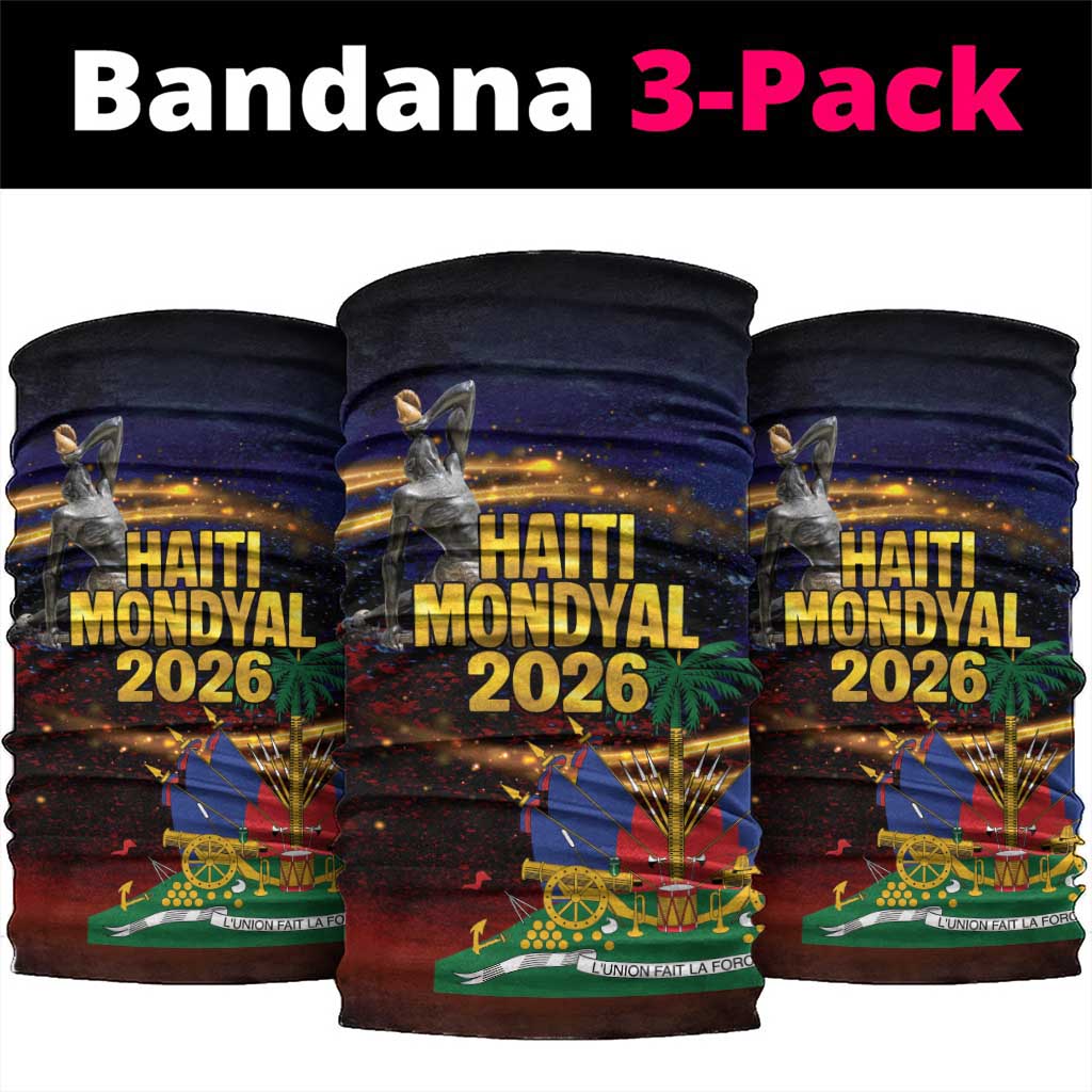 Haiti Mondyal 2026 Neck Gaiter Proud to Be Haitian