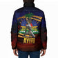 Haiti Mondyal 2026 Padded Jacket Proud to Be Haitian