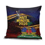 Haiti Mondyal 2026 Pillow Cover Proud to Be Haitian