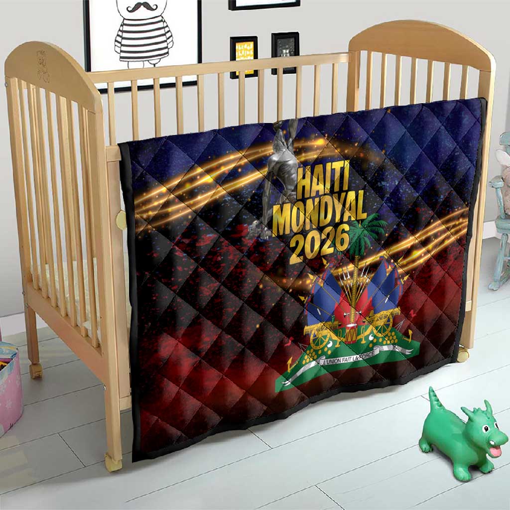 Haiti Mondyal 2026 Quilt Proud to Be Haitian
