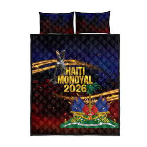 Haiti Mondyal 2026 Quilt Bed Set Proud to Be Haitian