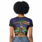 Haiti Mondyal 2026 Raglan Cropped T shirt Proud to Be Haitian