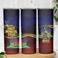 Haiti Mondyal 2026 Skinny Tumbler Proud to Be Haitian