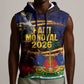 Haiti Mondyal 2026 Sleeveless Hoodie Proud to Be Haitian
