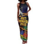 Haiti Mondyal 2026 Tank Maxi Dress Proud to Be Haitian