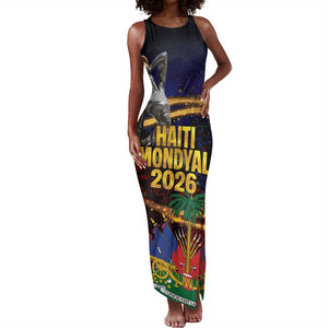 Haiti Mondyal 2026 Tank Maxi Dress Proud to Be Haitian