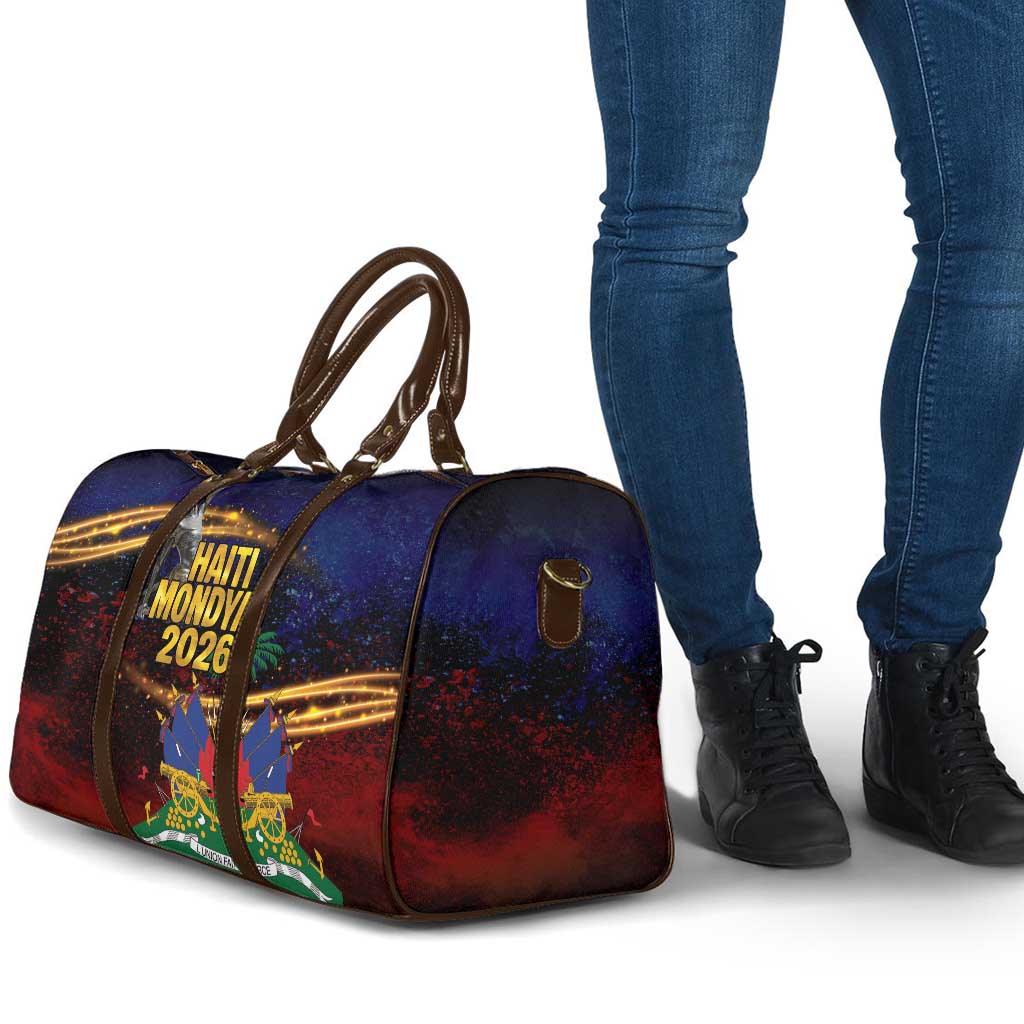 Haiti Mondyal 2026 Travel Bag Proud to Be Haitian