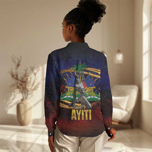 Haiti Mondyal 2026 Women Casual Shirt Proud to Be Haitian