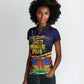 Haiti Mondyal 2026 Women Polo Shirt Proud to Be Haitian