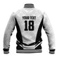 Custom Egypt Football Baseball Jacket 2026 Glory Run White Edition