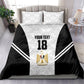 Custom Egypt Football Bedding Set 2026 Glory Run White Edition
