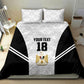 Custom Egypt Football Bedding Set 2026 Glory Run White Edition