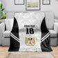 Custom Egypt Football Blanket 2026 Glory Run White Edition