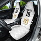 Custom Egypt Football Car Seat Cover 2026 Glory Run White Edition