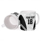 Custom Egypt Football Ceramic Mug 2026 Glory Run White Edition