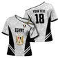Custom Egypt Football Cross Shoulder Shirt 2026 Glory Run White Edition