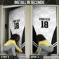 Custom Egypt Football Door Cover 2026 Glory Run White Edition