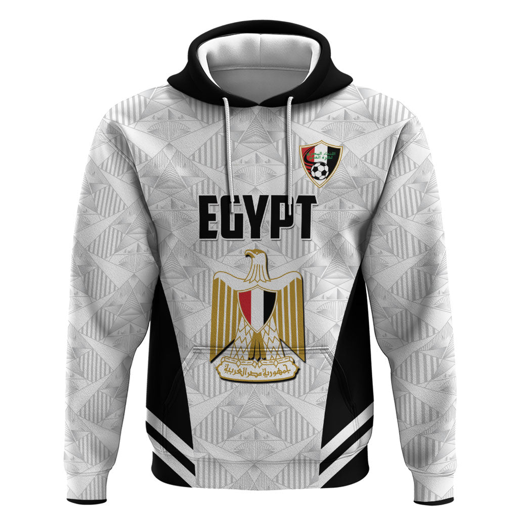 Custom Egypt Football Hoodie 2026 Glory Run White Edition