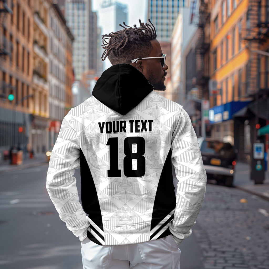 Custom Egypt Football Hoodie 2026 Glory Run White Edition