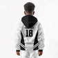 Custom Egypt Football Kid Hoodie 2026 Glory Run White Edition