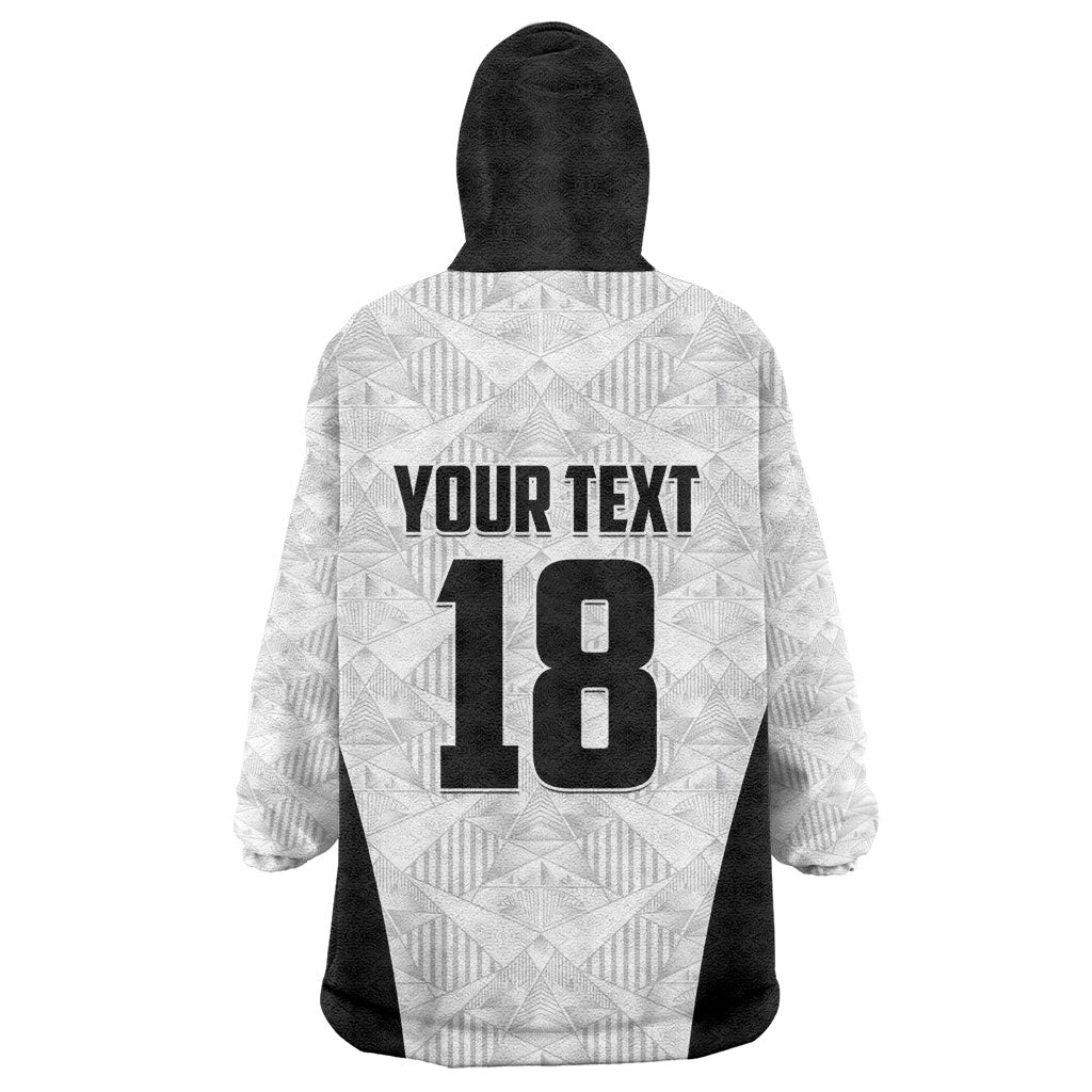 Custom Egypt Football Kid Wearable Blanket Hoodie 2026 Glory Run White Edition