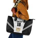 Custom Egypt Football Leather Tote Bag 2026 Glory Run White Edition