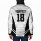 Custom Egypt Football Padded Jacket 2026 Glory Run White Edition