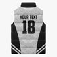 Custom Egypt Football Sleeveless Puffer Jacket 2026 Glory Run White Edition