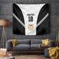 Custom Egypt Football Tapestry 2026 Glory Run White Edition