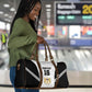 Custom Egypt Football Travel Bag 2026 Glory Run White Edition