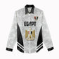 Custom Egypt Football Women Casual Shirt 2026 Glory Run White Edition