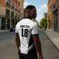 Custom Egypt Football Zipper Polo Shirt 2026 Glory Run White Edition