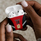 Custom Egypt Football AirPods Case 2026 Glory Run Red Edition