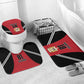 Custom Egypt Football Bathroom Set 2026 Glory Run Red Edition