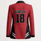 Custom Egypt Football Blazer 2026 Glory Run Red Edition