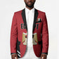 Custom Egypt Football Blazer 2026 Glory Run Red Edition