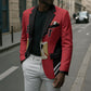 Custom Egypt Football Blazer 2026 Glory Run Red Edition