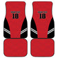 Custom Egypt Football Car Mats 2026 Glory Run Red Edition